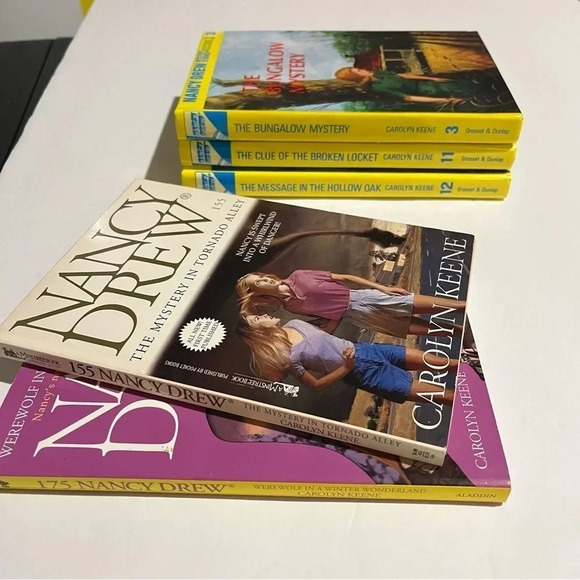 6 Nancy Drew Mystery Stories Books Carolyn Keene 1988-2003 - Picture 1 of 10